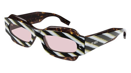 MCQ MQ0374S-001 54 Sunglass HAVANA-HAVANA-PINK