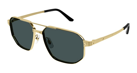 Cartier CT0462S-003 60 Sunglass GOLD-GOLD-GREEN Cartier CT0462S-003 60 Sunglass GOLD-GOLD-GREEN
