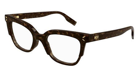 McQ MQ0366O-002 50 Optical Frame HAVANA-HAVANA-TRANSPARENT