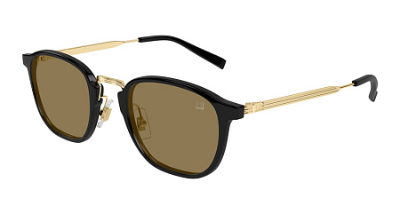 Dunhill DU0105SA-001 51 Sunglass BLACK-GOLD-BROWN Dunhill DU0105SA-001 51 Sunglass BLACK-GOLD-BROWN