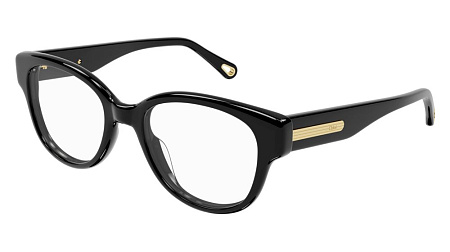 Chloe CH0124O-005 51 Optical Frame BLACK-BLACK-TRANSPARENT Chloe CH0124O-005 51 Optical Frame BLACK-BLACK-TRANSPARENT