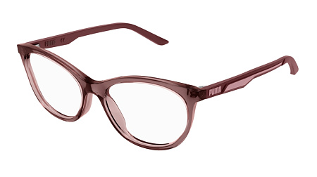 Puma PJ0062O-002 52 Optical Frame BROWN-BROWN-TRANSPARENT