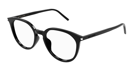 Saint Laurent SL 681/F-001 52 Optical Frame BLACK-BLACK-TRANSPARENT