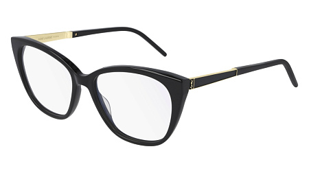 Saint Laurent SL M72-002 54 Optical Frame BLACK-GOLD-TRANSPARENT