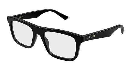 Gucci GG2184O-005 55 Optical Frame BLACK-BLACK-TRANSPARENT