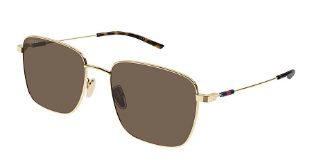 Gucci GG2097SK-004 58 Sunglass GOLD-GOLD-BROWN