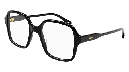 Chloe CH0126O-005 53 Optical Frame BLACK-BLACK-TRANSPARENT