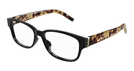 Saint Laurent SL M149-012 55 Optical Frame BLACK-HAVANA-TRANSPARENT