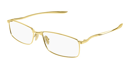Balenciaga BB0496O-002 60 Optical Frame GOLD-GOLD-TRANSPARENT