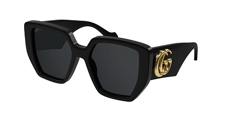 Gucci GG0956S-003 54 Sunglass BLACK-BLACK-GREY Gucci GG0956S-003 54 Sunglass BLACK-BLACK-GREY