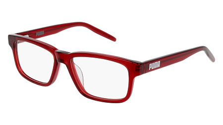Puma PJ0046O-002 48 Optical Frame BURGUNDY-BURGUNDY-TRANSPARENT
