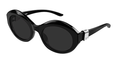 Balenciaga BB0460S-001 57 Sunglass BLACK-BLACK-GREY Balenciaga BB0460S-001 57 Sunglass BLACK-BLACK-GREY