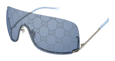 Gucci GG1560S-003 99 Sunglass GREY-GREY-BLUE