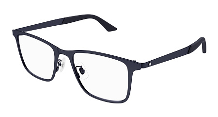 Montblanc MB0334O-003 53 Optical Frame BLUE-BLUE-TRANSPARENT Montblanc MB0334O-003 53 Optical Frame BLUE-BLUE-TRANSPARENT