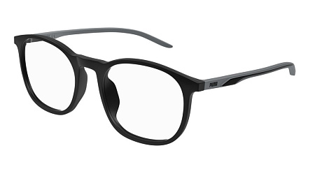 Puma PE0181OA-001 54 Optical Frame BLACK-GREY-TRANSPARENT