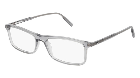 Montblanc MB0086O-007 56 Optical Frame GREY-GREY-TRANSPARENT Montblanc MB0086O-007 56 Optical Frame GREY-GREY-TRANSPARENT