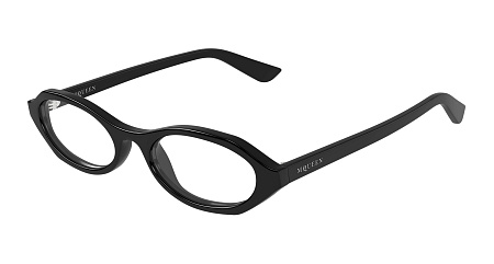 Alexander McQueen AM0559O-001 51 Optical Frame BLACK-BLACK-TRANSPARENT