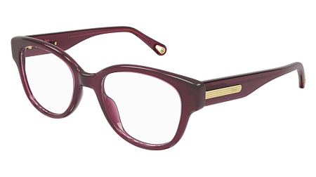 Chloe CH0124O-007 51 Optical Frame BURGUNDY-BURGUNDY-TRANSPARENT Chloe CH0124O-007 51 Optical Frame BURGUNDY-BURGUNDY-TRANSPARENT