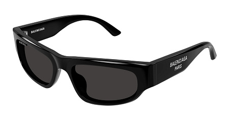 Balenciaga BB0388S-001 56 Sunglass BLACK-BLACK-GREY Balenciaga BB0388S-001 56 Sunglass BLACK-BLACK-GREY
