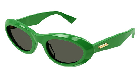 Bottega Veneta BV1191S-003 53 Sunglass GREEN-GREEN-GREEN