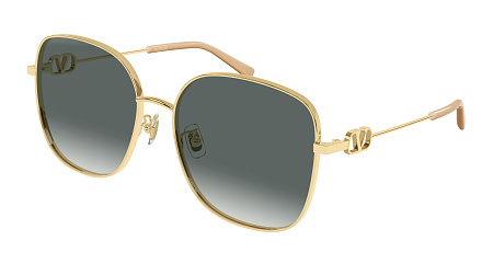 Valentino VG0042SK-001 59 Sunglass GOLD-GOLD-GREY