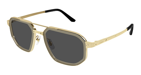 Cartier CT0462S-005 60 Sunglass GOLD-GOLD-GREY Cartier CT0462S-005 60 Sunglass GOLD-GOLD-GREY