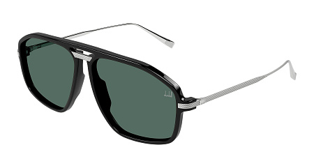 Dunhill DU0120S-003 60 Sunglass BLACK-SILVER-GREEN