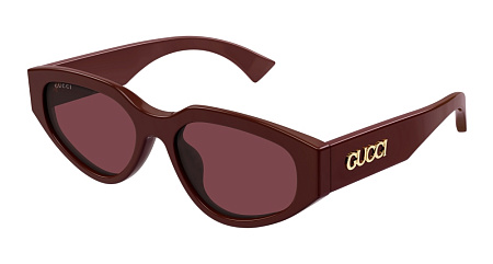Gucci GG1845SA-003 55 Sunglass BURGUNDY-BURGUNDY-RED Gucci GG1845SA-003 55 Sunglass BURGUNDY-BURGUNDY-RED