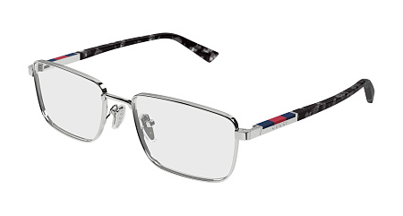 Gucci GG1964O-003 55 Optical Frame RUTHENIUM-HAVANA-TRANSPARENT