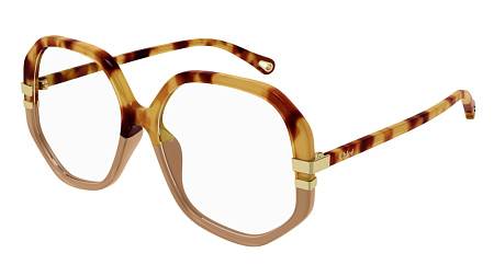 Chloe CH0107O-003 56 Optical Frame HAVANA-HAVANA-TRANSPARENT