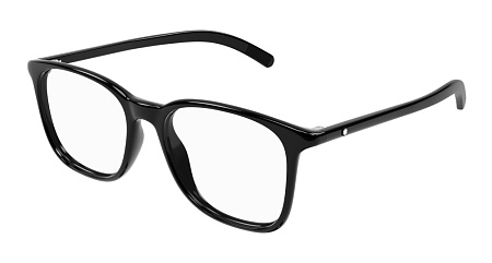 Montblanc MB0327O-001 54 Optical Frame BLACK-BLACK-TRANSPARENT Montblanc MB0327O-001 54 Optical Frame BLACK-BLACK-TRANSPARENT