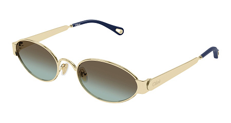 Chloe CH0355S-003 54 Sunglass GOLD-GOLD-BROWN