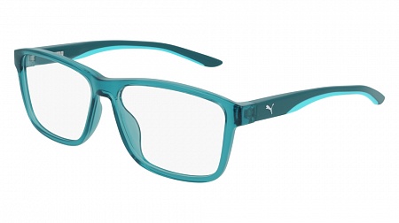 Puma PU0207O-007 57 Optical Frame BLUE-BLUE-TRANSPARENT