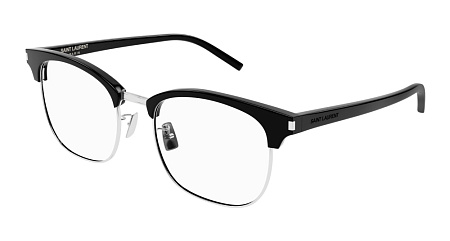 Saint Laurent SL 104/F-001 54 Optical Frame BLACK-BLACK-TRANSPARENT