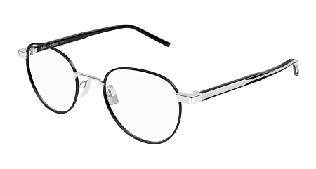 Saint Laurent SL 781-003 49 Optical Frame SILVER-CRYSTAL-TRANSPARENT