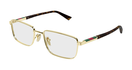 Gucci GG1964O-002 55 Optical Frame GOLD-HAVANA-TRANSPARENT