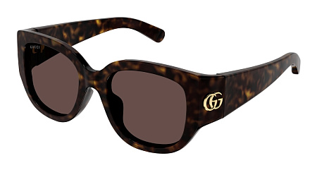 Gucci GG1599SA-002 52 Sunglass HAVANA-HAVANA-BROWN