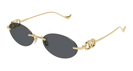 Valentino VG0032S-001 53 Sunglass GOLD-GOLD-GREY