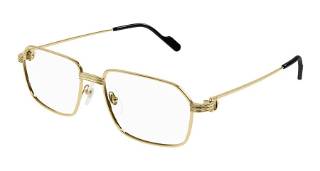 Cartier CT0445O-003 58 Optical Frame GOLD-GOLD-TRANSPARENT