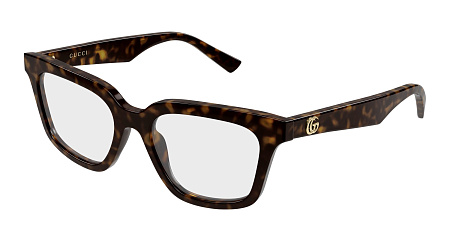 Gucci GG2180O-002 51 Optical Frame HAVANA-HAVANA-TRANSPARENT