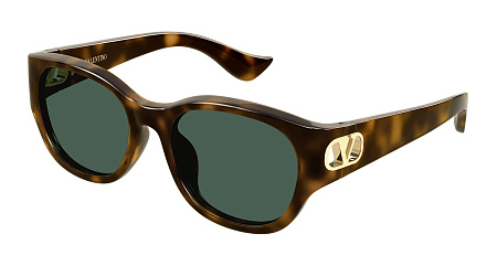 Valentino VG0039SK-003 55 Sunglass HAVANA-HAVANA-GREEN