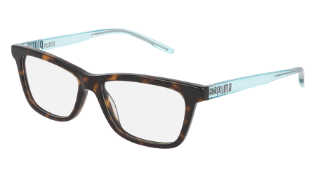 Puma PE0128O-002 51 Optical Frame HAVANA-LIGHT-BLUE-TRANSPARENT