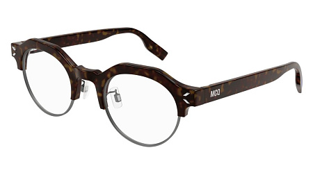 McQ MQ0372O-002 48 Optical Frame HAVANA-HAVANA-TRANSPARENT