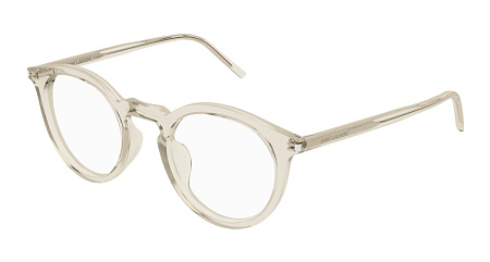 Saint Laurent SL 347/F-004 48 Optical Frame BEIGE-BEIGE-TRANSPARENT