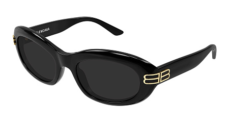 Balenciaga BB0431S-001 57 Sunglass BLACK-BLACK-GREY Balenciaga BB0431S-001 57 Sunglass BLACK-BLACK-GREY