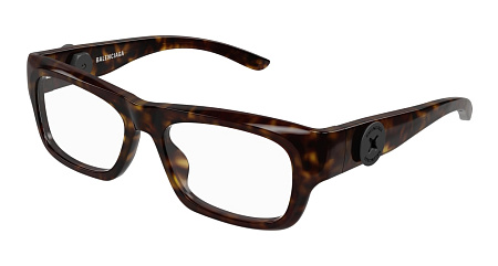 Balenciaga BB0410O-002 54 Optical Frame HAVANA-HAVANA-TRANSPARENT Balenciaga BB0410O-002 54 Optical Frame HAVANA-HAVANA-TRANSPARENT
