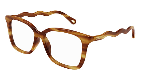 Chloe CH0090O-006 52 Optical Frame HAVANA-HAVANA-TRANSPARENT