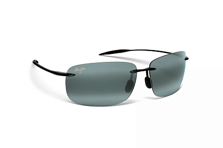Maui Jim 422-02 63 Sunglass BLACK-BLACK-GREY
