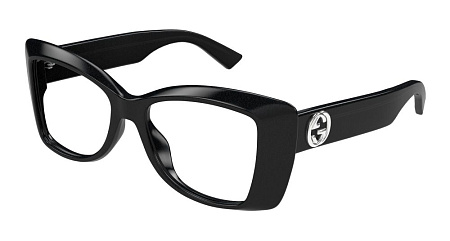 Gucci GG1697O-003 50 Optical Frame BLACK-BLACK-TRANSPARENT Gucci GG1697O-003 50 Optical Frame BLACK-BLACK-TRANSPARENT