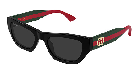 Gucci GG2116S-001 52 Sunglass BLACK-GREEN-GREY Gucci GG2116S-001 52 Sunglass BLACK-GREEN-GREY